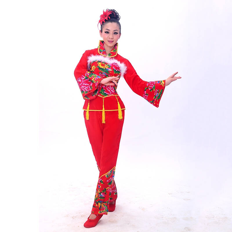 秧歌服裝最新款2015，時(shí)尚與傳統(tǒng)的完美融合風(fēng)采