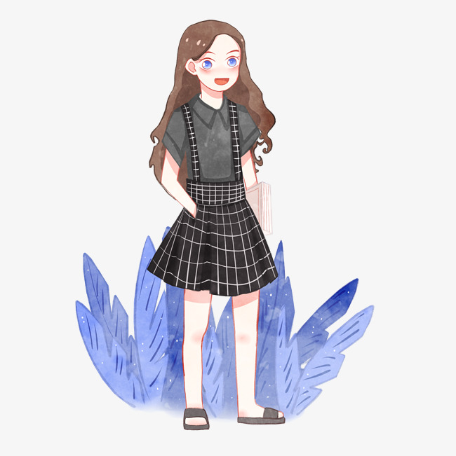 動漫背帶褲，自然美景的心靈之旅體驗