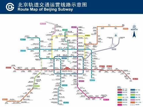 北京地鐵11號(hào)線最新線路圖，城市變遷與成長(zhǎng)之路