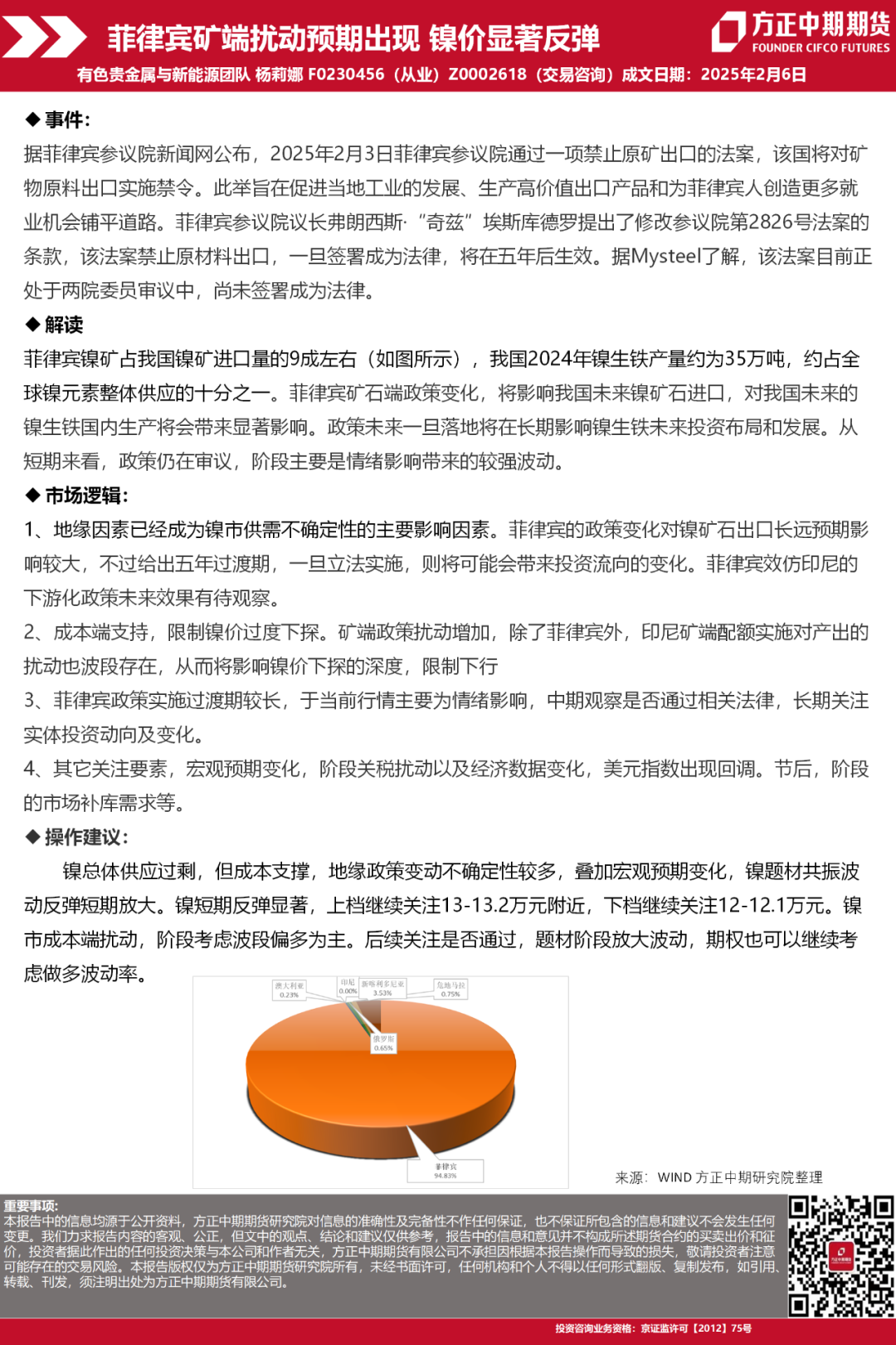 菲律賓鎳礦最新動態(tài)，科技革新引領(lǐng)鎳的力量重塑未來生活