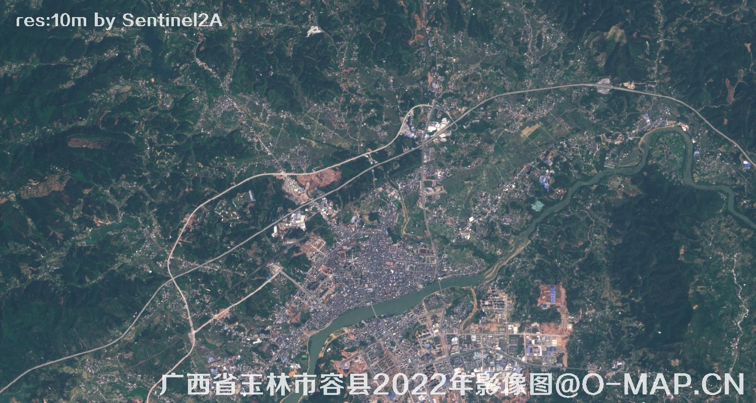 容縣最新航拍全景，一覽無余的美麗風(fēng)光??