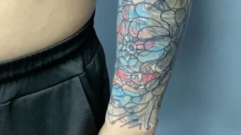 最新花臂紋身，時尚潮流與個性表達的藝術(shù)交匯